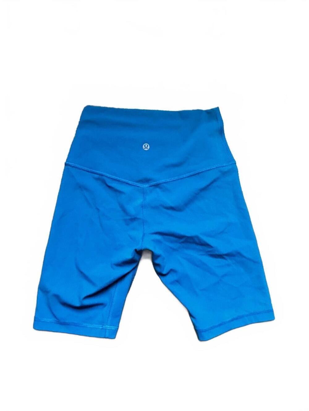 Lululemon High-Rise Blue Athletic Bike Shorts Size 4